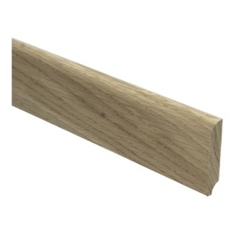 Franse plint 60x13 mm massief eiken