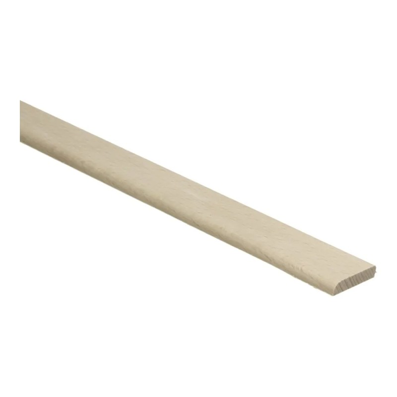 Afwerklijst 5x23 mm massief Licht Beuken
