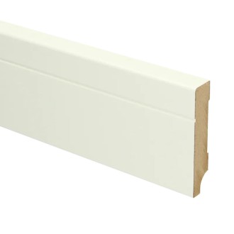 Lage luxe MDF plinten | subtiele inkeping | Snel bezorgd | GekOpHout.com