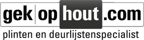 Logo GekOpHout plinten en deurlijsten