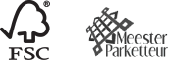 Plinten en architraven op basis van Verantwoord Bosbeheer en Meester Parketteur